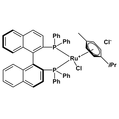 氯代[(S)-(-)-2,2'-二(二苯基膦)-1,1'-联萘](P-伞花素)氯化钌(II)