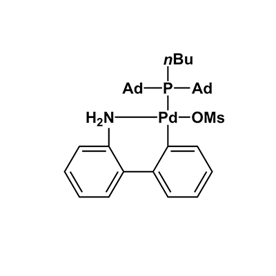甲磺酸[正丁基二(1-金刚烷基)膦](2-氨基-1,1'-联苯-2-基)钯(II)