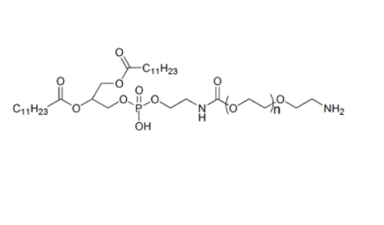 DLPE-PEG2000-NH2 1,2-二月桂酰磷脂酰乙醇胺-聚乙二醇-氨基