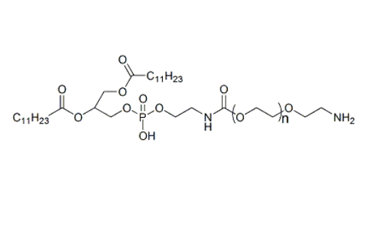NH2-PEG2000-DLPE 1,2-二月桂酰磷脂酰乙醇胺-聚乙二醇-氨基