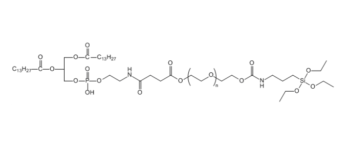 DMPE-PEG2000-Silane 二肉豆蔻酰磷脂酰乙醇胺-聚乙二醇-有机硅