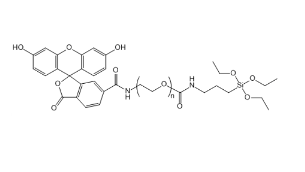 FITC-PEG-Silane 荧光素-聚乙二醇-三乙氧基硅烷