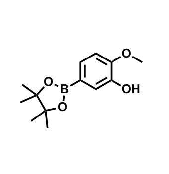 2-甲氧基-5-(4,4,5,5-四甲基-1,3,2-二氧杂硼杂环戊烷-2-基)苯酚