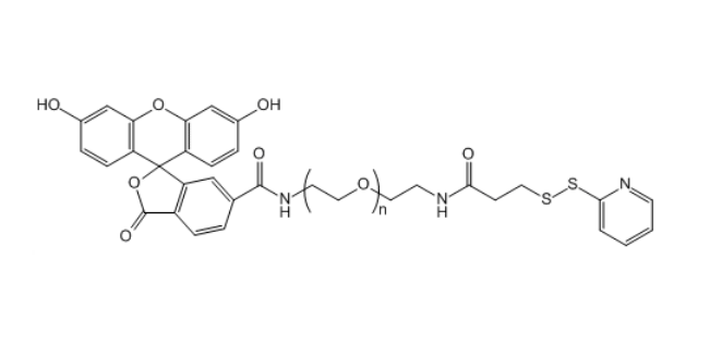 FITC-PEG-OPSS 荧光素-聚乙二醇-邻吡啶基二硫化物
