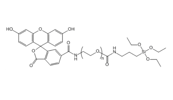 FITC-PEG2000-Silane 荧光素-聚乙二醇-三乙氧基硅烷