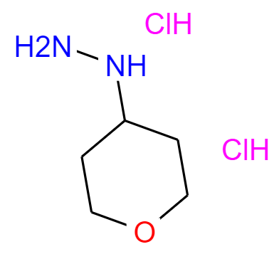 1-(四氢-2H-吡喃-4-基)肼（双盐酸盐）