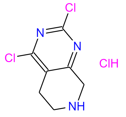 2,4-二氯-5,6,7,8-四氢吡啶并[3,4-d]嘧啶（盐酸盐）