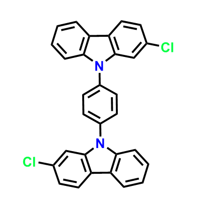 1,4-bis(2-chlorocarbazol-9-yl)benzene