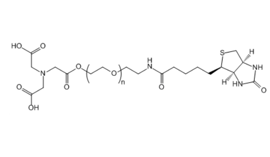 NTA-PEG-Biotin 氮川三乙酸-聚乙二醇-生物素