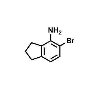 5-溴-2,3-二氢-1H-茚-4-胺