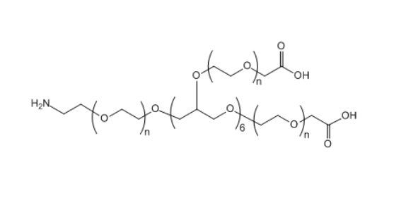 8-ArmPEG-(7Arm-COOH,1Arm-NH2) 八臂聚乙二醇-（7臂羧基-1臂氨基）