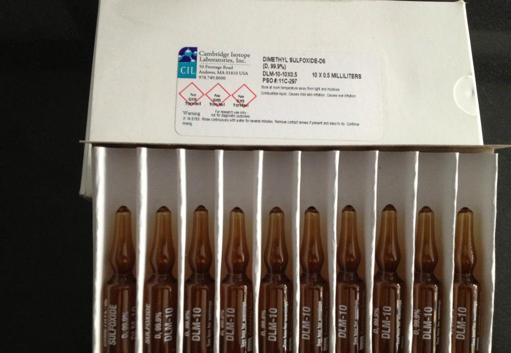 氘代二甲基亚砜-D6+TC,DMSO-D6+TC