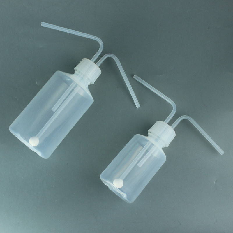 PFA洗气瓶耐腐蚀低本底长进短出500ml气体吸收瓶