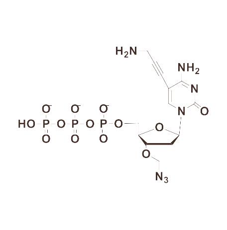 5-Propargylamino-3′-Azidomethyl-dCTP.jpg 5-Propargylamino-3′-Azidomethyl-dCTP.jpg