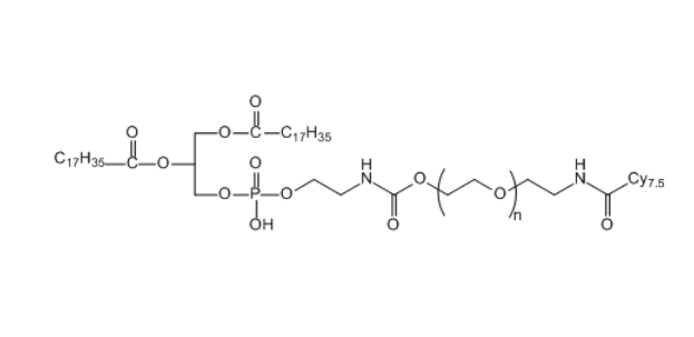 DSPE-PEG-Cy7.5 二硬脂酰基磷脂酰乙醇胺-聚乙二醇-花青素Cy7.5