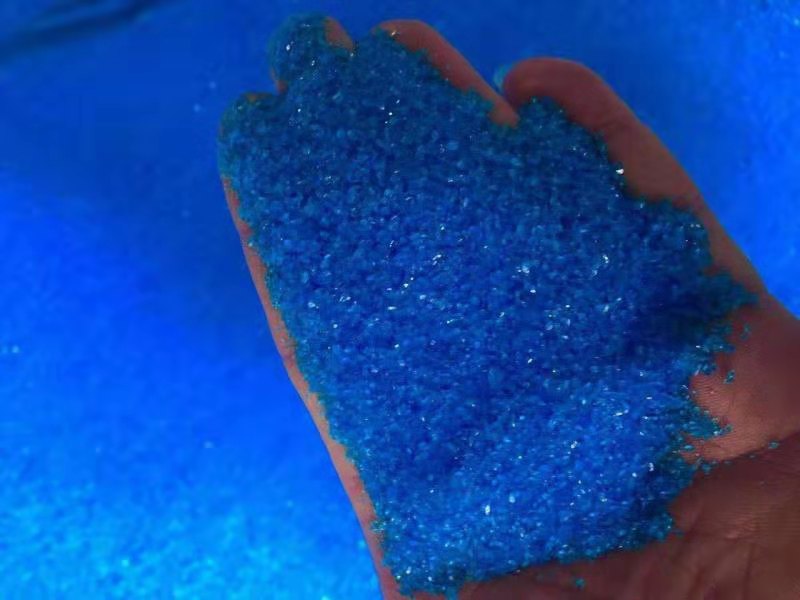 五水硫酸铜水处理剂杀菌除藻鱼池除藻饲料添加