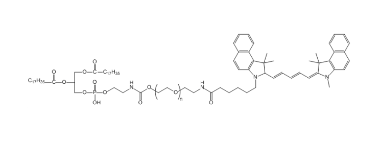 DSPE-PEG-CY5.5 二硬脂酰基磷脂酰乙醇胺-聚乙二醇-CY5.5