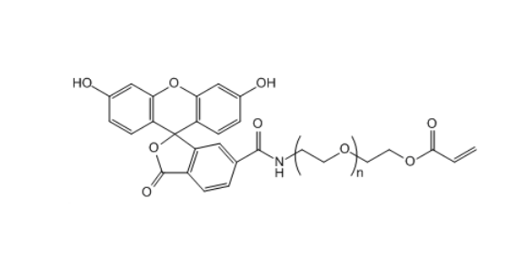 FITC-PEG2000-AC 荧光素-聚乙二醇-丙烯酸酯