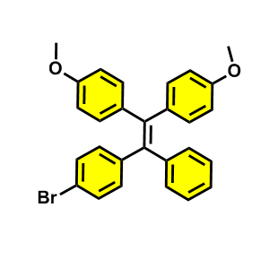 1-(4-溴苯基)-2,2-二(4-甲氧基苯基)-1-苯乙烯