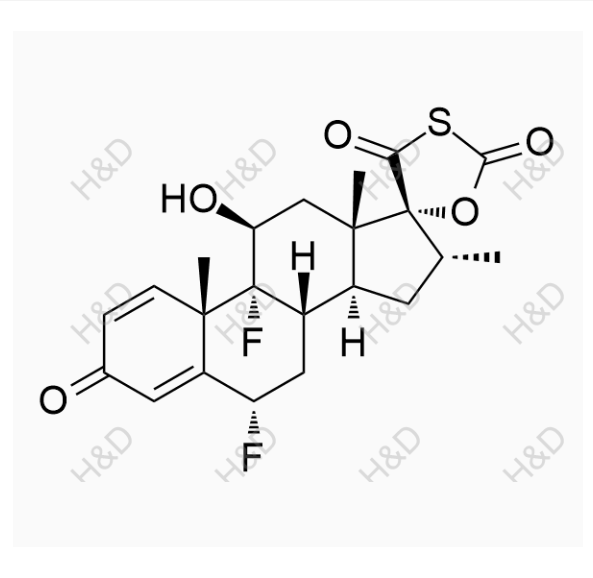 氟替卡松相关化合物B 黄金现货  219719-95-6