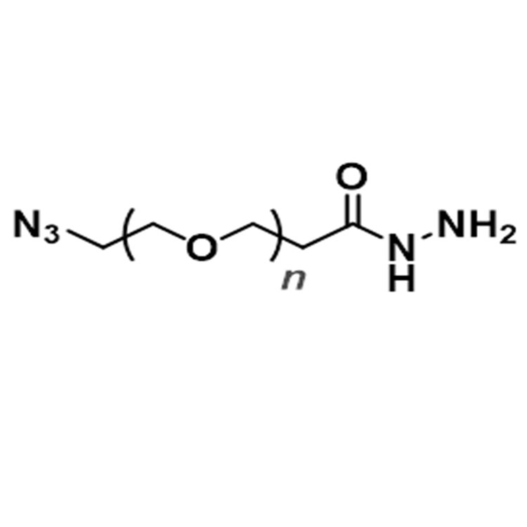 Azide-PEG-hydrazide，叠氮-聚乙二醇-酰肼，Hydrazide-PEG-N3
