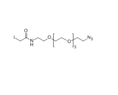 IA-PEG3-N3 碘乙酰基-三聚乙二醇-叠氮基 lodoacetamide-PEG3-azide