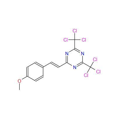 2,4-双(三氯甲基)-6-对甲氧基苯乙烯基-S-三嗪