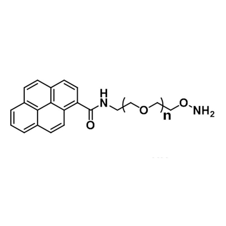 Pyrene-PEG-Aminooxy；芘丁酸-聚乙二醇-氨基氧基