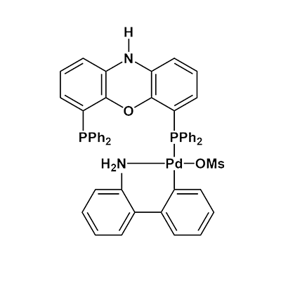 甲磺酸[4,6-双(二苯基膦)吩噁嗪](2'-氨基-1,1'-联苯-3-基)钯(II)