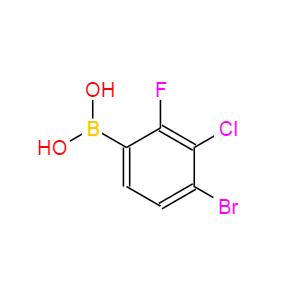 (4-溴-3-氯-2-氟苯基)硼酸