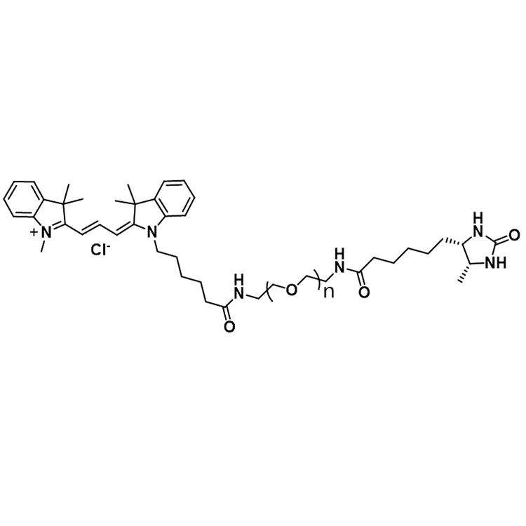 Cy3-聚乙二醇-脱硫生物素，Cyanine3-PEG-Desthiobiotin