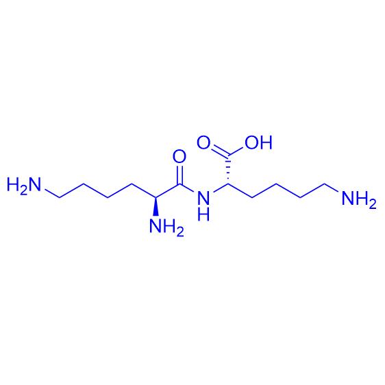 H-Lys-Lys-OH Hydrochloride salt 13184-13-9.png