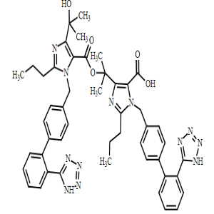 奥美沙坦二聚体酯 1040250-19-8