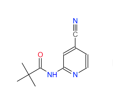 Propanamide, N-(4-cyano-2-pyridinyl)-2,2-dimethyl- 2708281-71-2
