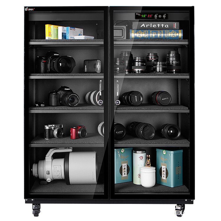 电子防潮箱，摄影器材干燥箱全钢气瓶柜