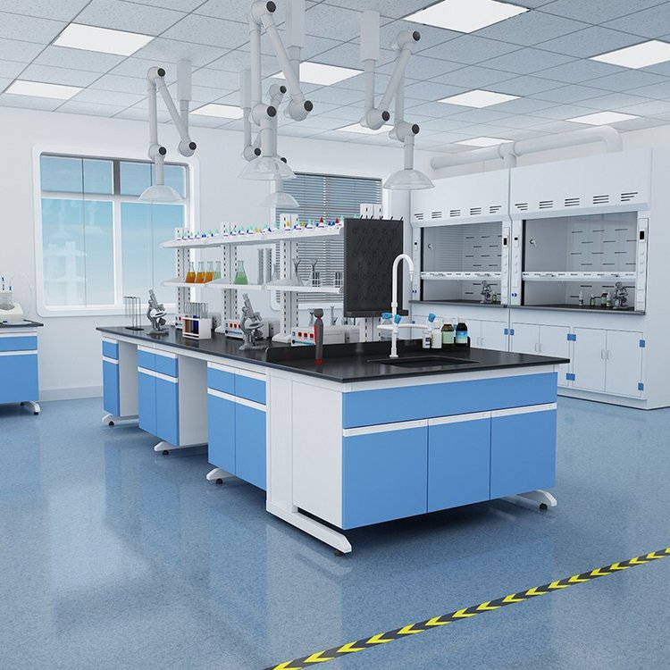 全木钢实验室边台通风柜