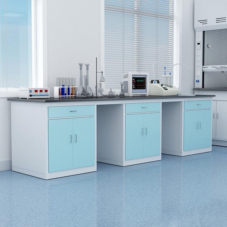 全木钢实验室边台通风柜