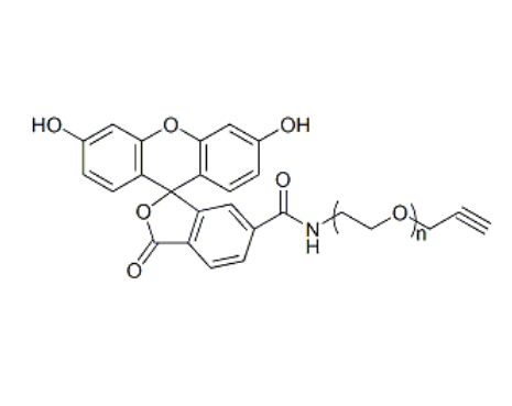 荧光素-聚乙二醇-炔基 FITC-PEG-Alkyne
