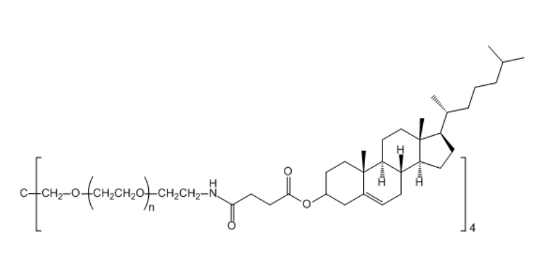 4-ARMPEG-CLS 四臂聚乙二醇-胆固醇