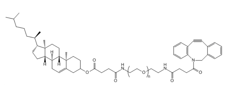 胆固醇-聚乙二醇-二苯并环辛炔 CLS-PEG-DBCO