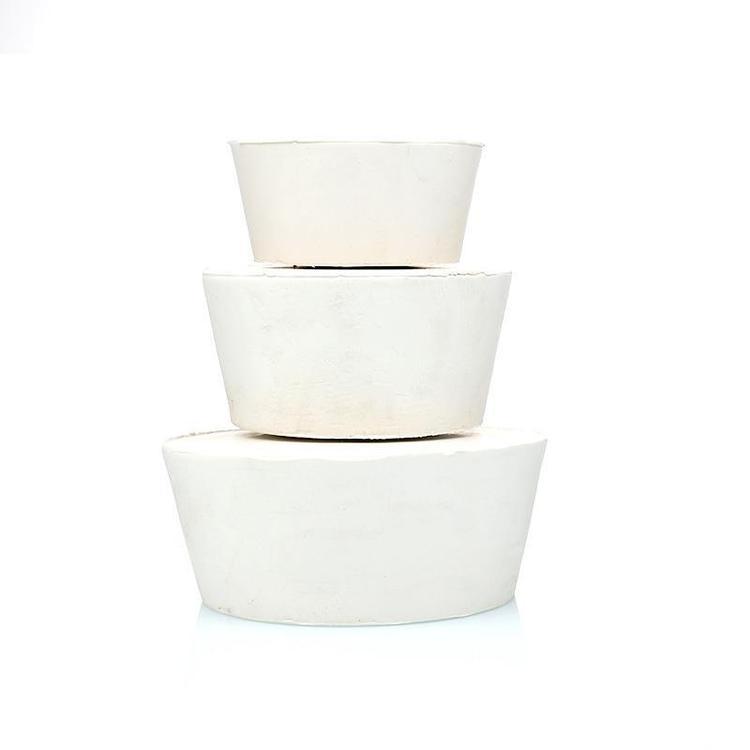 康洛达 实验室用试管塞 橡皮塞闷头白色胶塞专业实验室设备生产