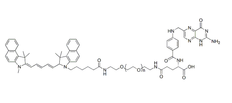 CY5.5-聚乙二醇-叶酸 CY5.5-PEG-FA