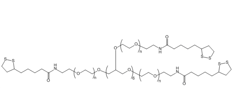 8-ArmPEG-LA 八臂聚乙二醇-硫辛酸