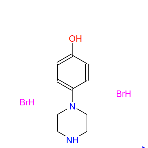 1-(4-羟苯基)哌嗪二氰溴化物