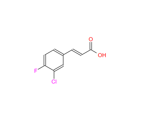 3-氯-4-氟肉桂酸 155814-22-5