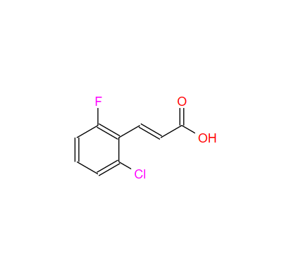 2-氯-6-氟肉桂酸 392-22-3