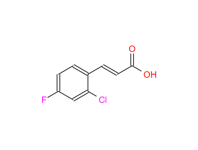 2-氯-4-氟肉桂酸 133220-86-7