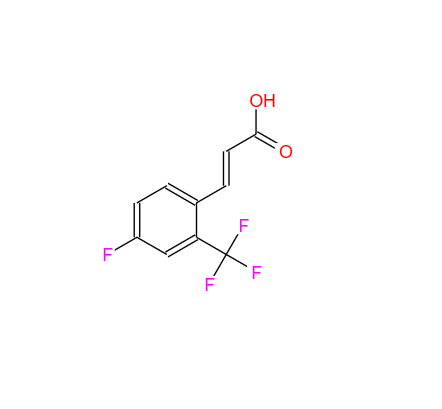 4-氟-2-三氟甲基肉桂酸 243977-21-1