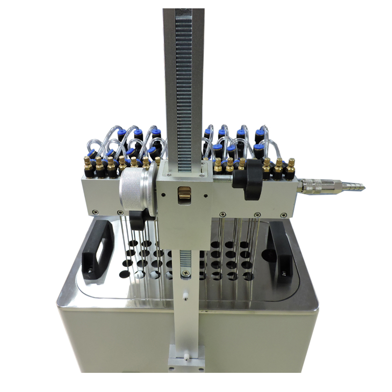 36位水浴氮吹仪 36孔氮气吹干仪 电热吹扫捕集仪 升降行程240mm 