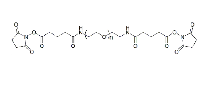 GAS-PEG-GAS 二戊二酰胺琥珀酰亚胺酯基聚乙二醇